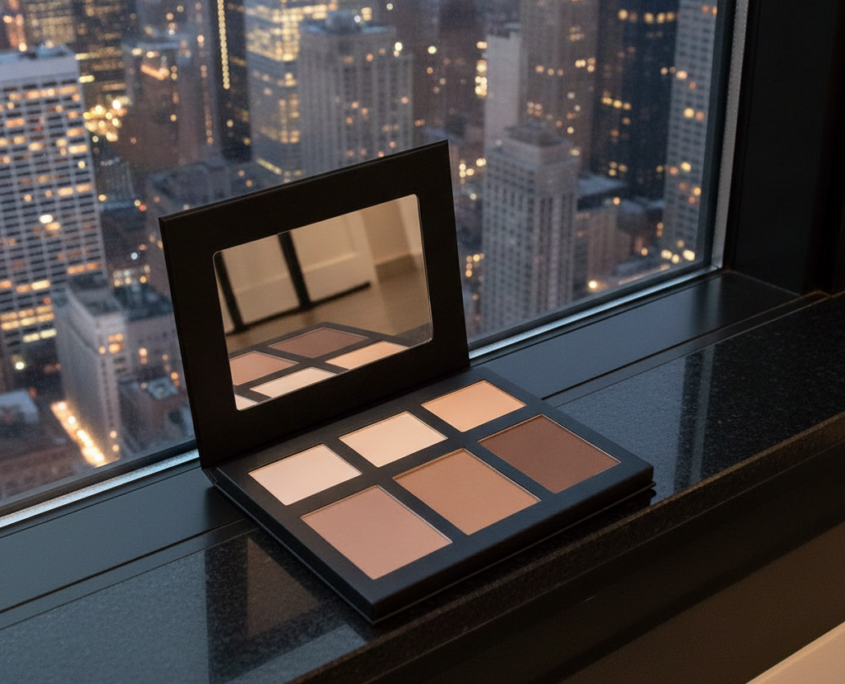 Bosso Makeup Beverly Hills contour palette, 6 matte shades