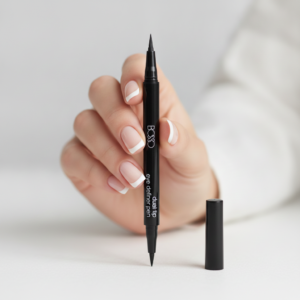 Bosso Makeup Beverly Hills dual liquid eyeliner pen, thin and thick felt tips