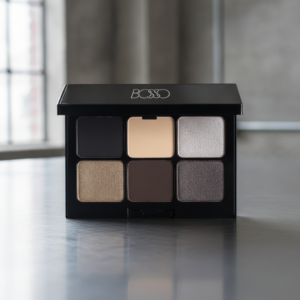 Bosso Makeup Beverly Hills vegan eyeshadow palette, Smoky shades