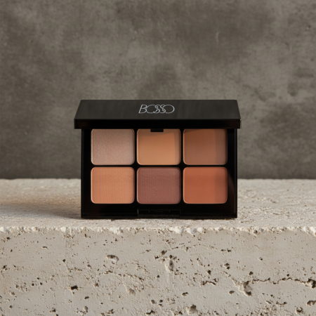 Bosso Makeup Beverly Hills vegan eyeshadow palette, Sunset shades