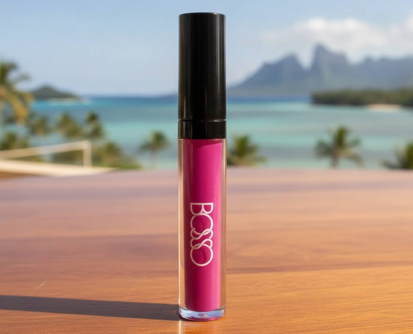 Bosso Makeup Beverly Hills liquid lipstick in shade Slay, matte finish