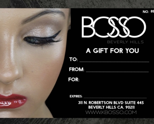 Bosso Makeup Beverly Hills Gift Certificate Los Angeles Bosso Makeup Beverly Hills Gift Certificate for makeup lessons, makeup classes, makeup school, and makeup products in los angeles